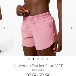 Lululemon Tracker V shorts